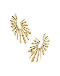 Kendra Scott Melody Bird & Spike Front Facing Hoop Earrings