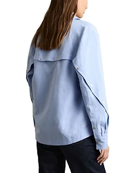Popper Back Shirt