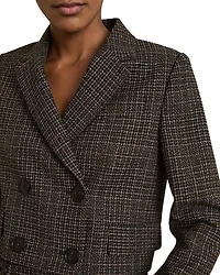 Vienna Cropped Textured Blazer