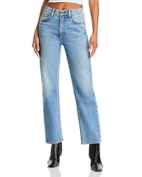 rag & bone Harlow Mid Rise Ankle Jeans
