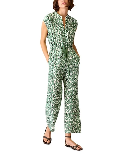 Abstract Squares Jumpsuit