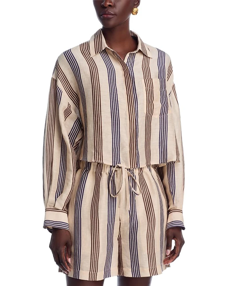 Beatrice Cropped Shirt