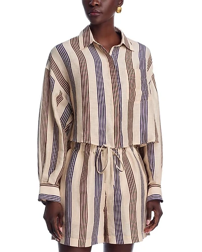 Beatrice Cropped Shirt