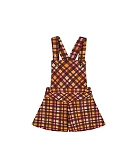 Deux par Girls' Milano Plaid Shortall - Little Kid