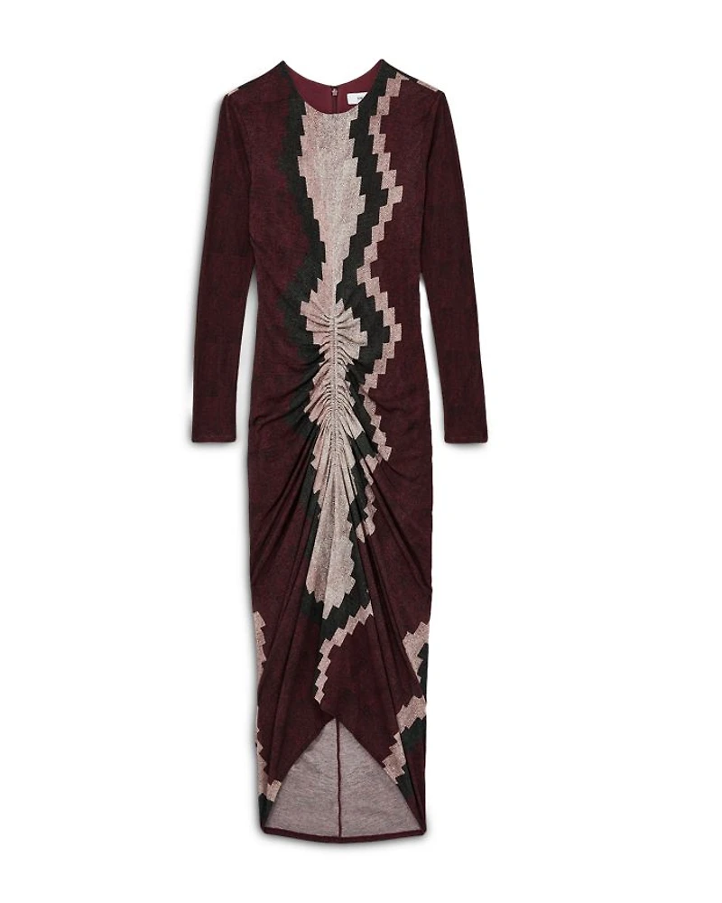 Petite Georgia Ruched Jersey Dress