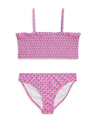 Girls' Pineapple Print Two Piece Swimsuit - Big Kid