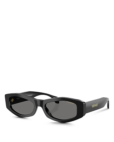 Versace VE4487 Oval Sunglasses, 54mm