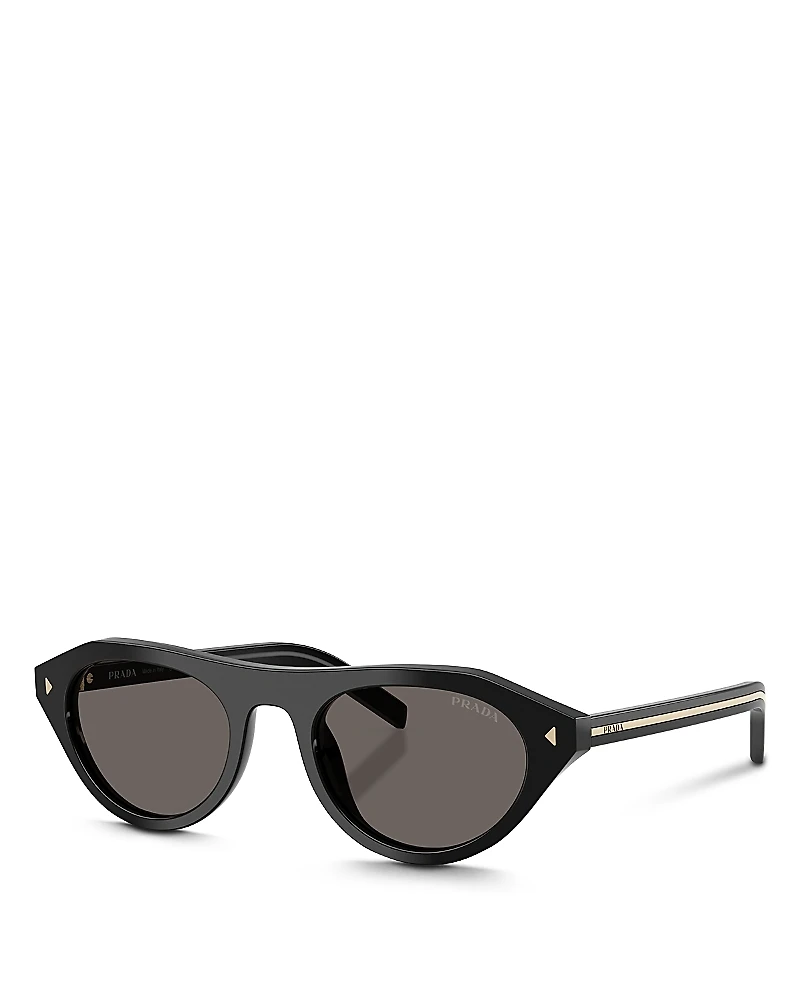Prada Pr B15S Round Sunglasses, 51mm