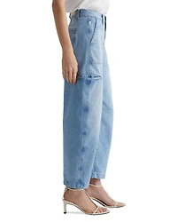 Hazal High Rise Wide Leg Jeans Siren