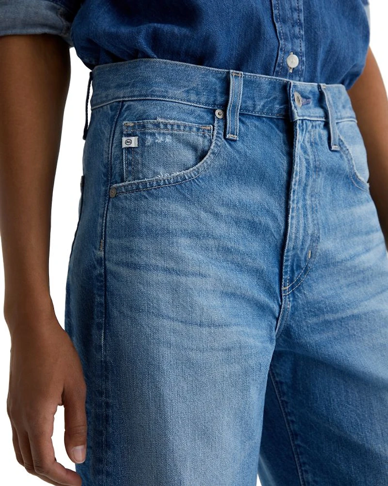 High Rise Barrel Leg Jeans Flashback