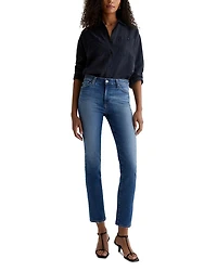 Mid Rise Straight Leg Jeans Oceanside