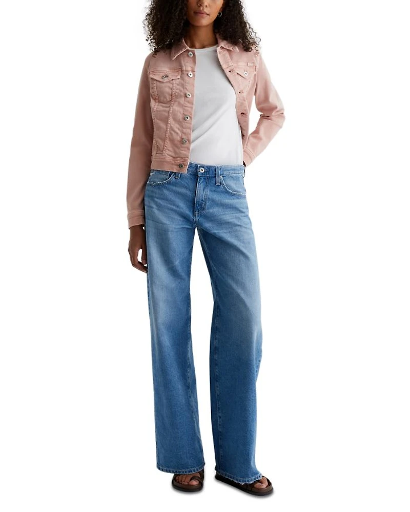 Adria Low Rise Wide Leg Jeans Flashback