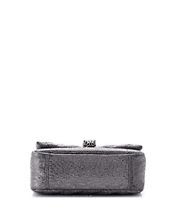 Small Serpenti Cabochon Shoulder Bag Diagonal Quilted Metallic Karung
