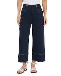 Lysse Dion Sailor Crop Palazzo Jeans