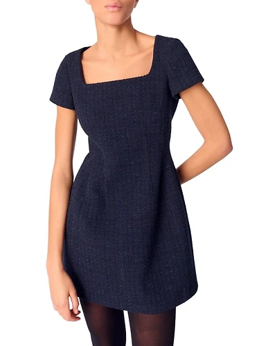 Short Tweed Dress