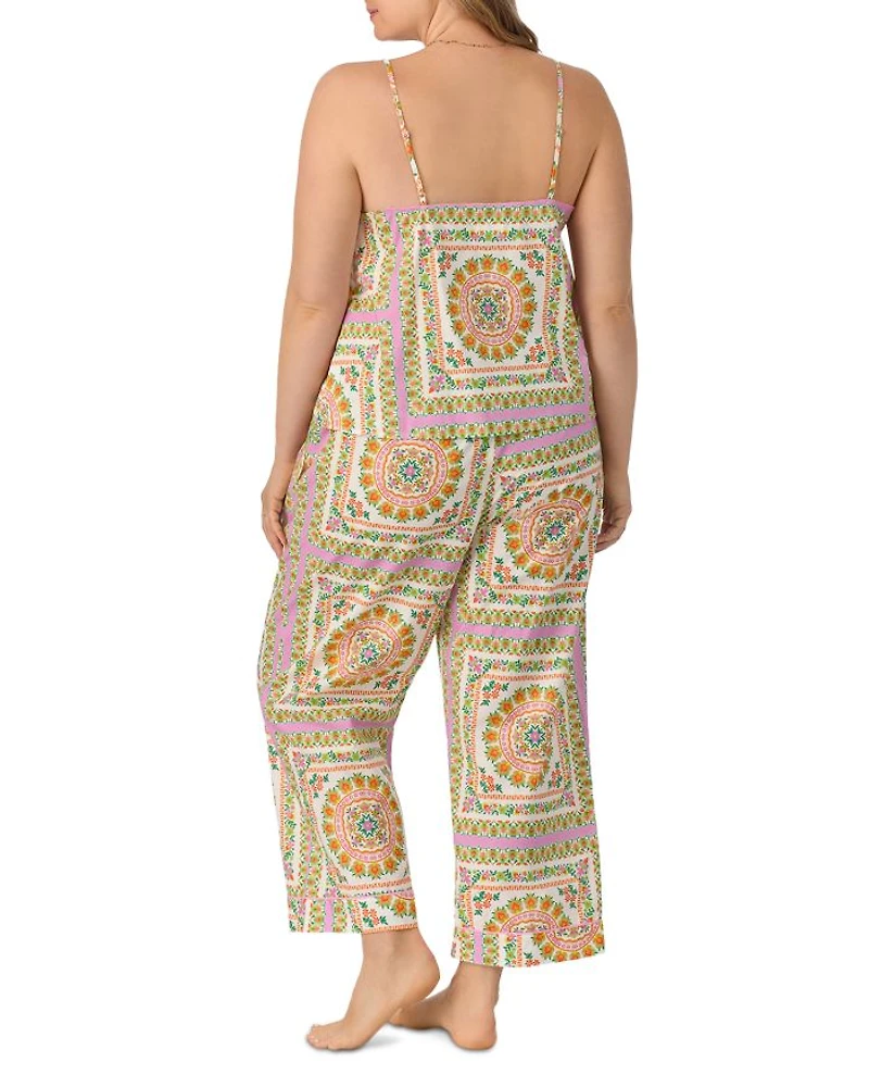 Cropped Pajama Set