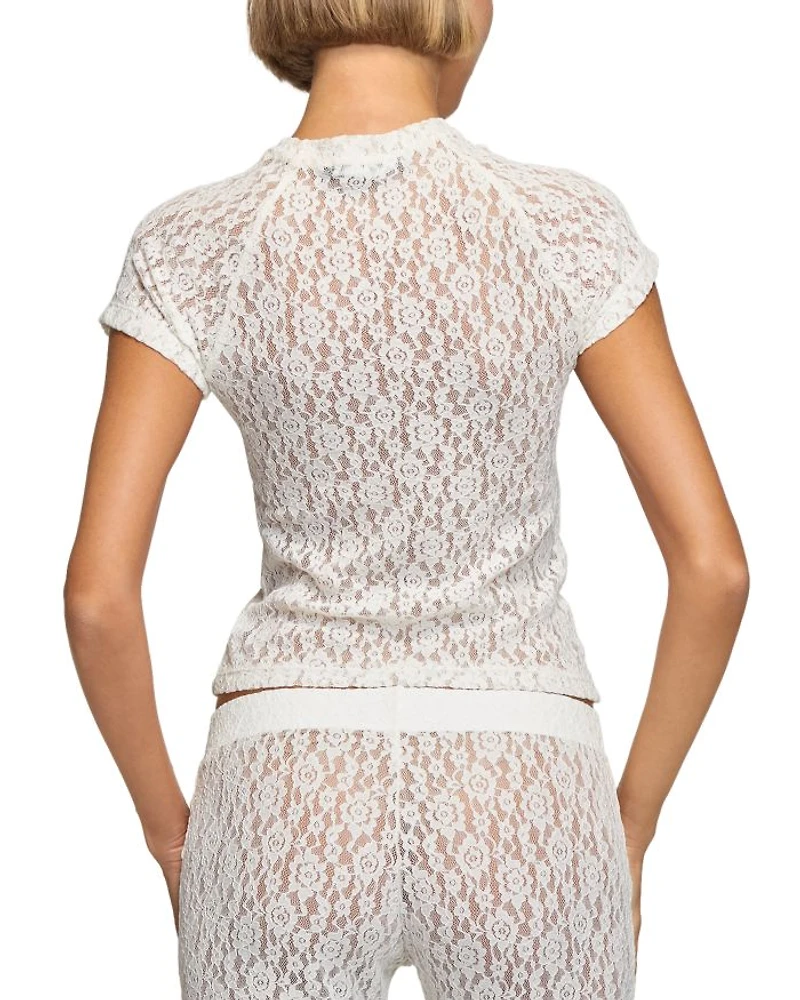 Lace Baby Tee
