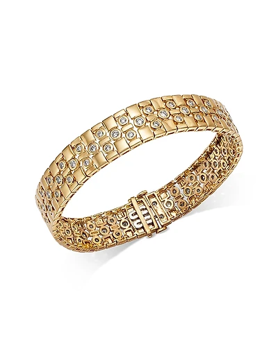 Bloomingdale's Fine Collection Luxe Collection Diamond Statement Bracelet