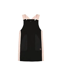 Deux par Girls' Jumper Dress with Contrast Band - Big Kid