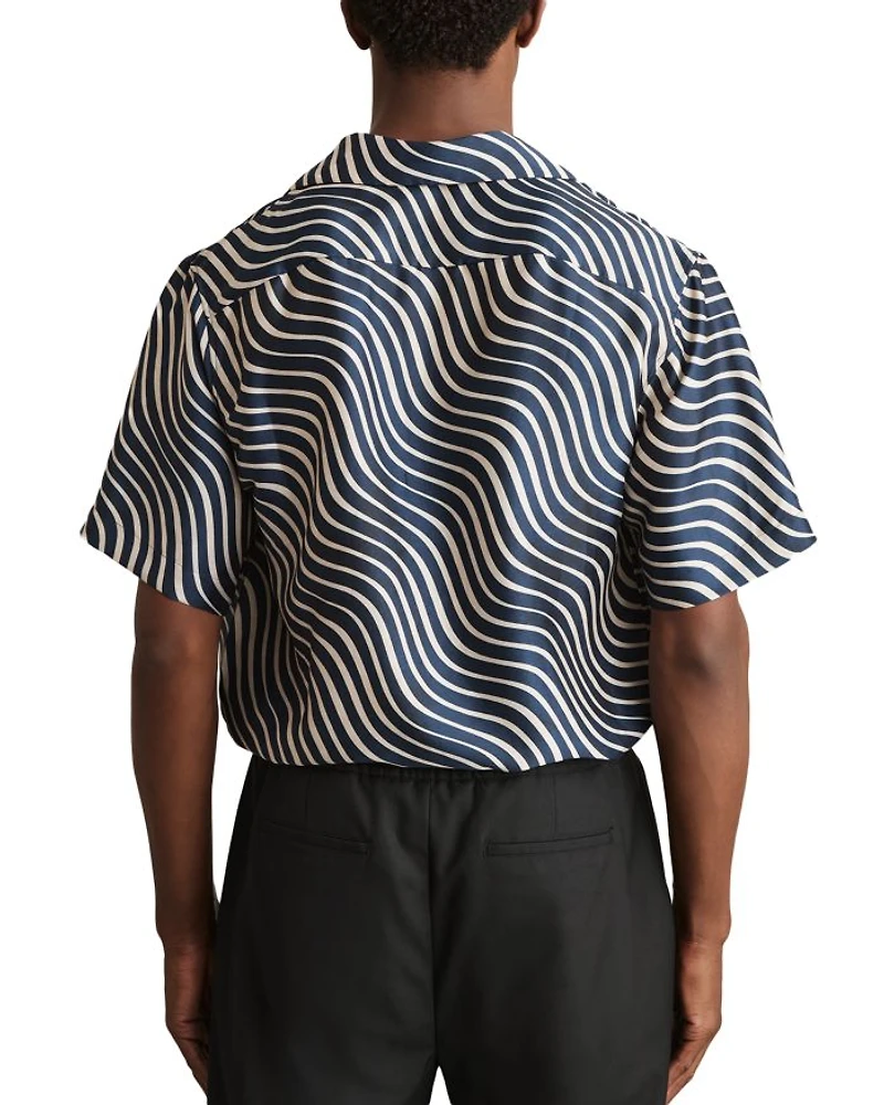 Printed Camp Shirt