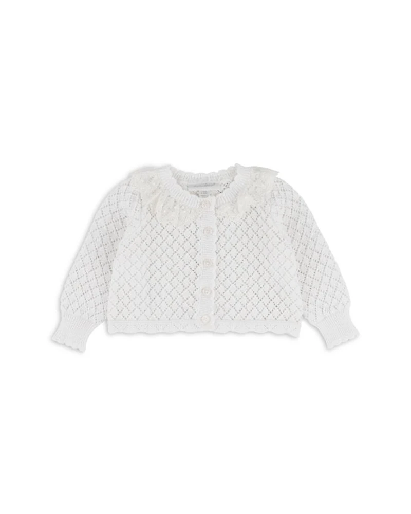 Girls' Pointelle Cardigan Sweater - Baby