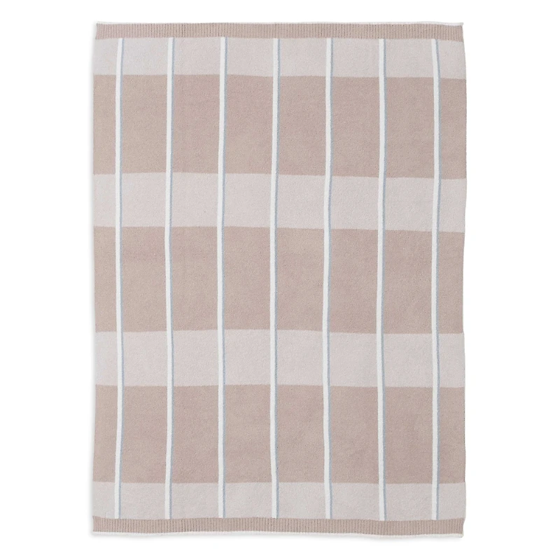 Barefoot Dreams CozyChic Accent-Stripe Throw Blanket, 54 x 72