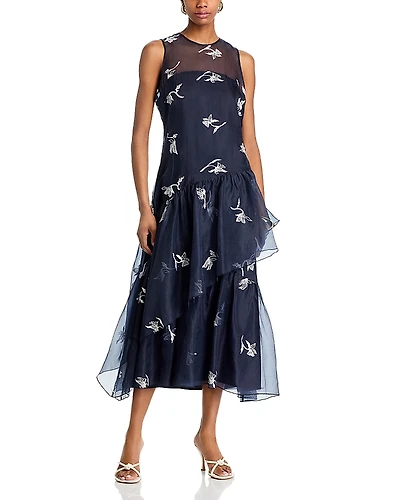 Cinq a Sept Roberta Silk Dress