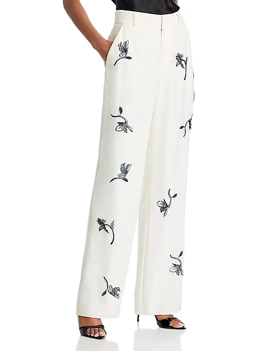 Cinq a Sept Falling Lilies Zinon Pants