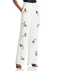 Cinq a Sept Falling Lilies Zinon Pants