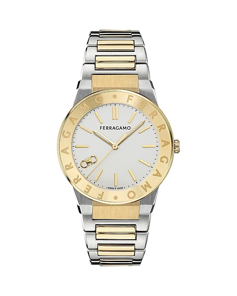Ferragamo Sapphire Logo Watch, 41mm