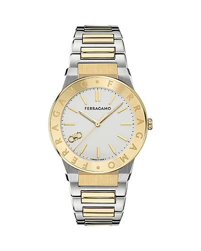 Ferragamo Sapphire Logo Watch, 41mm