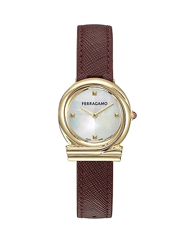 Ferragamo Gancini Twisted Watch, 28mm