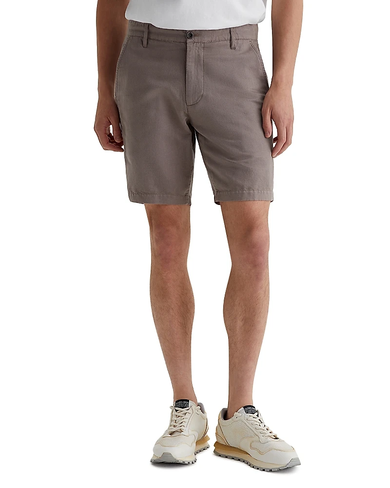 Ag The Wanderer Slim Fit Linen Shorts