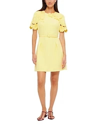 Aurelie Appliqué Mini Dress