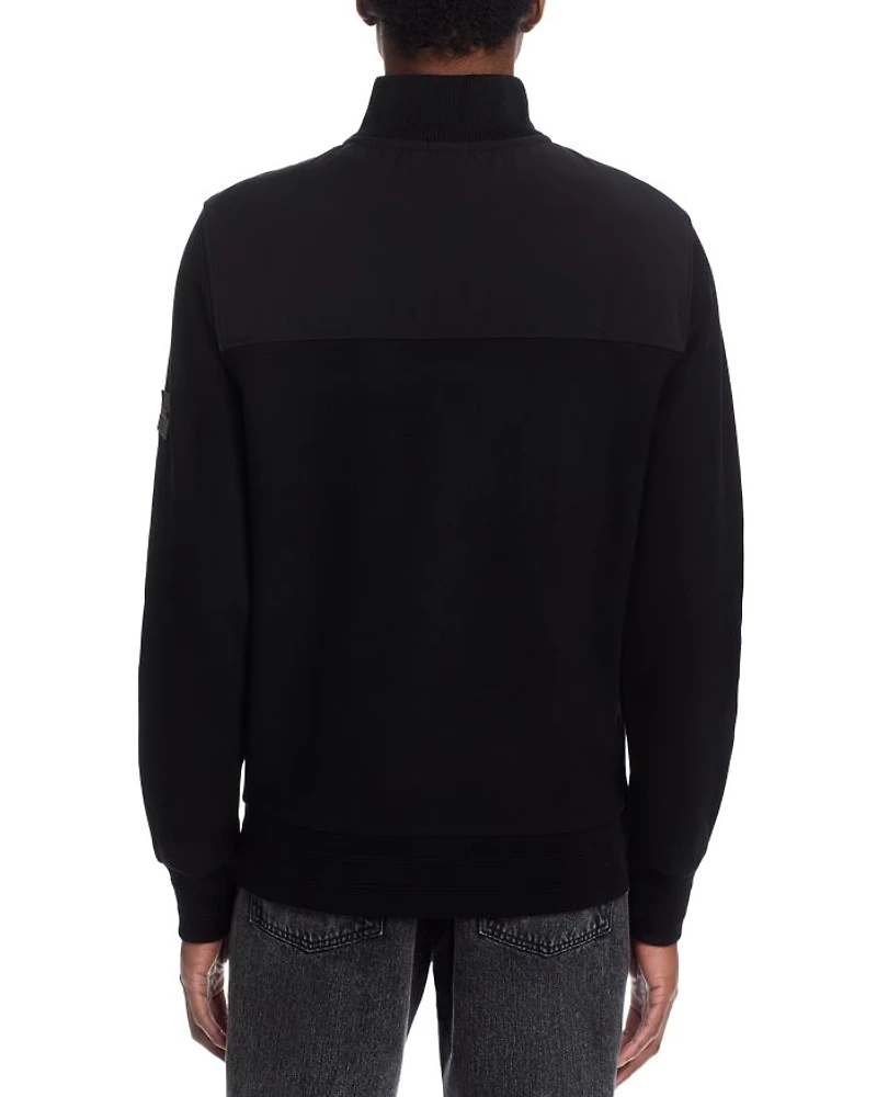 H Sidney Quarter Zip Sweater