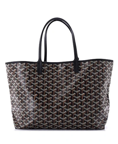 PM Saint Louis Tote Claire Voie Coated Canvas