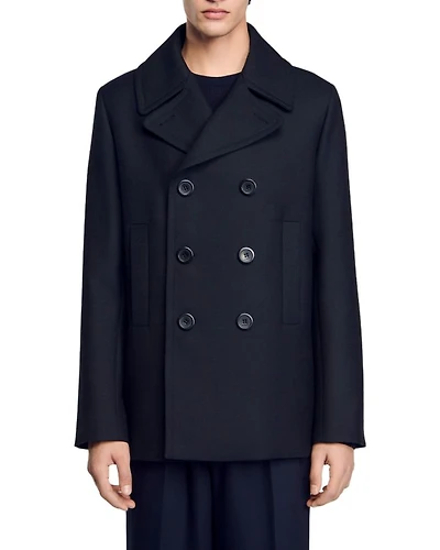 Double Breasted Peacoat