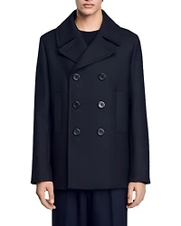 Double Breasted Peacoat