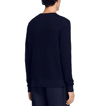Textured Crewneck Sweater