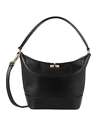 Sandro Small Leather Bucket Bag