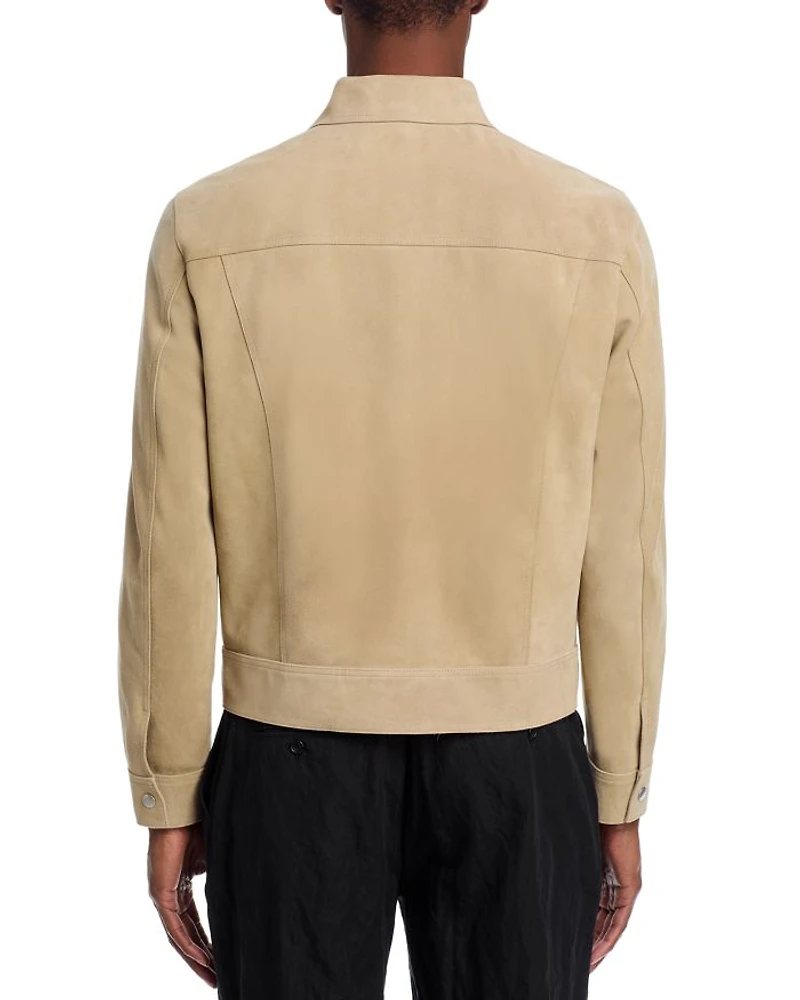 Suede Trucker Jacket