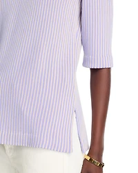 Multi-Stripe Knit Tunic