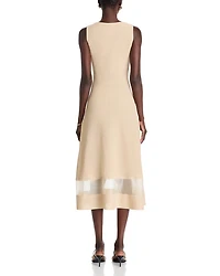 Modern Fit & Flare Midi Dress