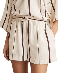 Carlotta Stripe Print Shorts