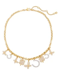 Lucky Charm Statement Necklace, 16"