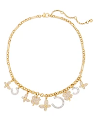kate spade new york Lucky Charm Statement Necklace, 16