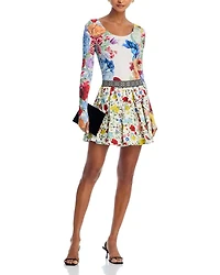 Clara Shoulder Bow Bustier Top