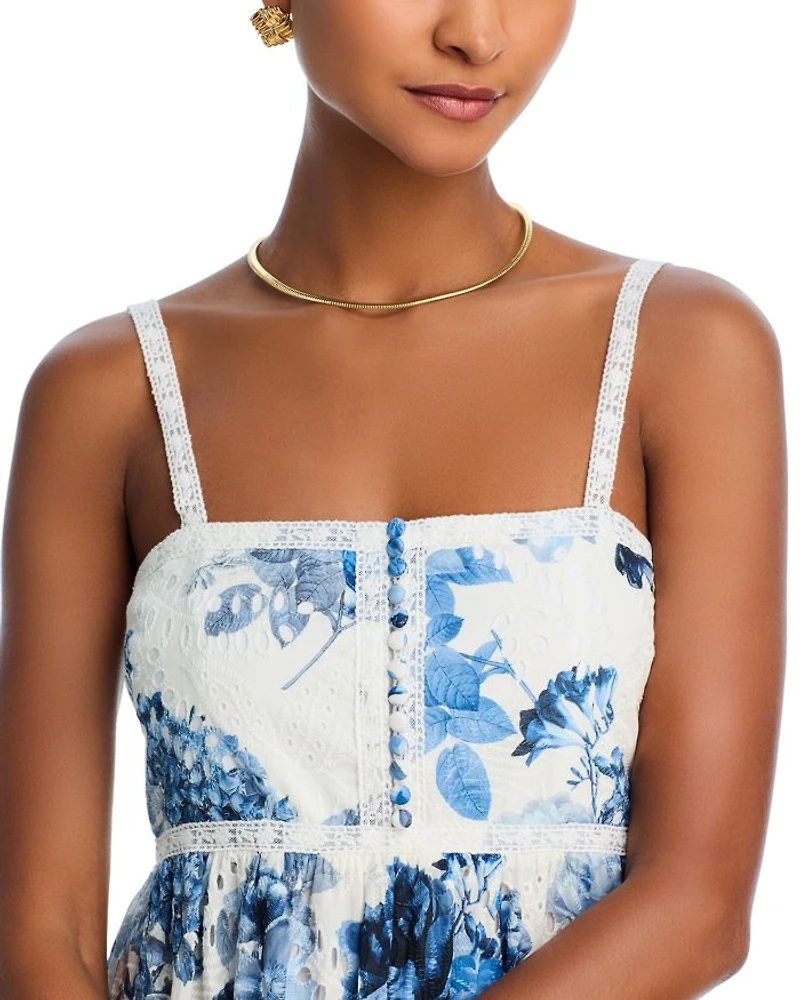 Fallon Square Neck Babydoll Dress