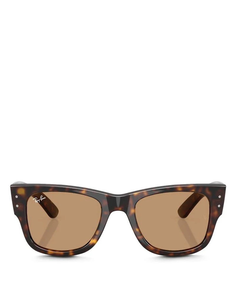 Mega Wayfarer Square Sunglasses, 51mm
