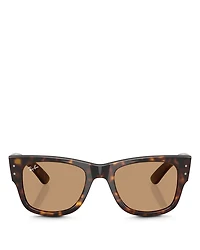 Mega Wayfarer Square Sunglasses, 51mm